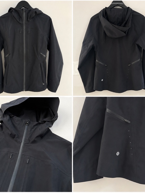 lululemon athletica Jackets & Blazers - lululemon athletica Women's Black Hooded Lightweight Jacket